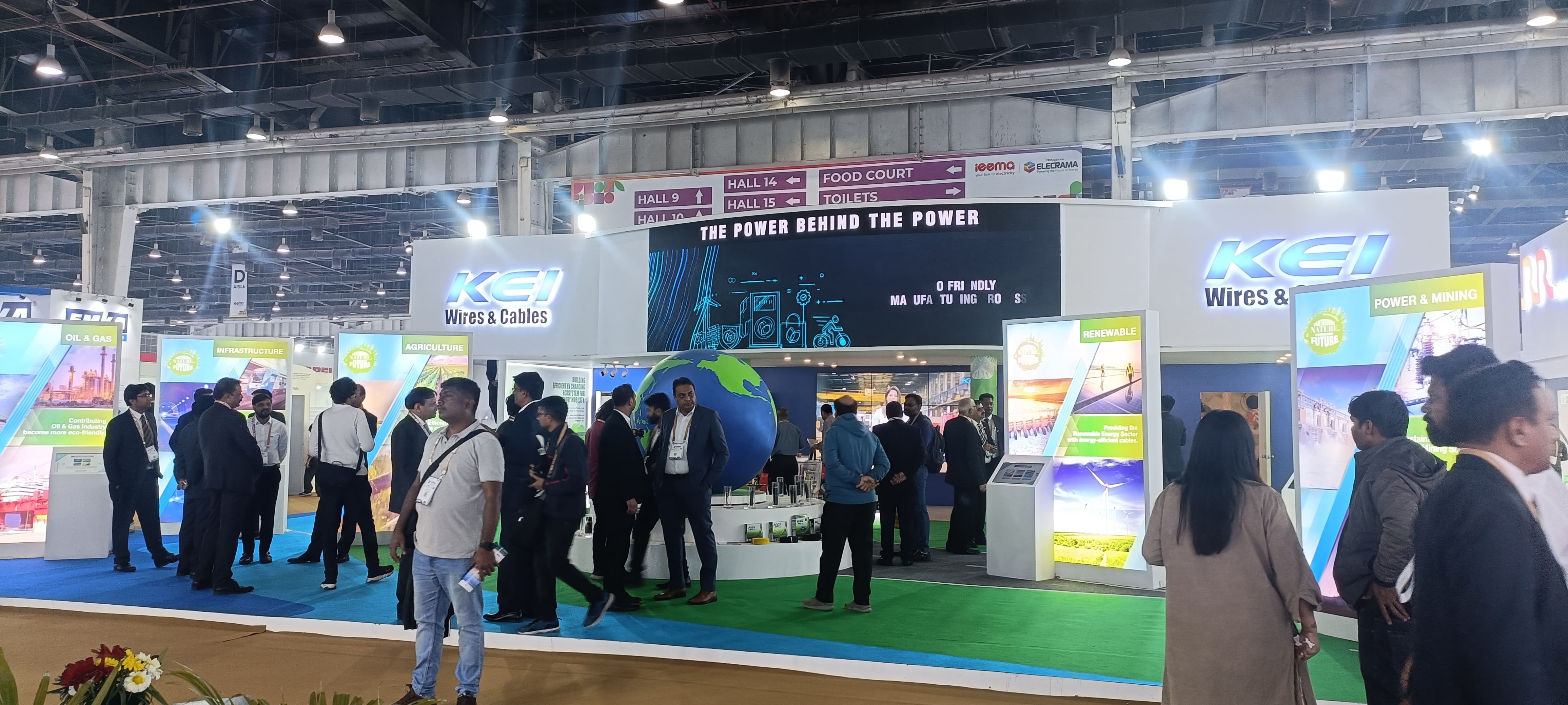 KEI Wires & Cables (Elecrama Stall Design 2023)